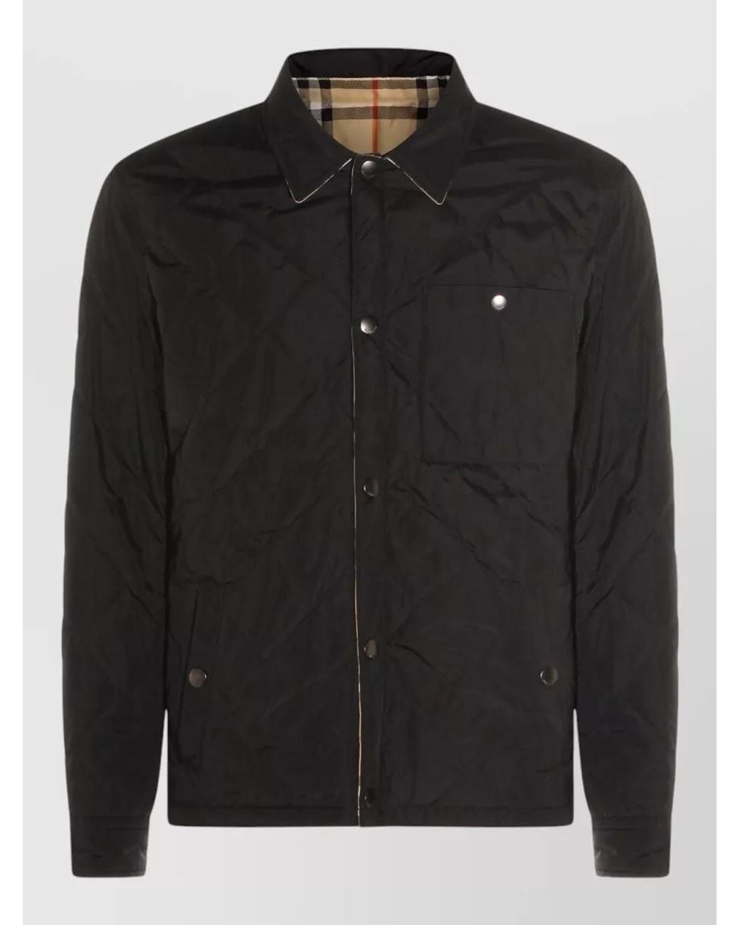 Burberry Black Coats _Pa for men