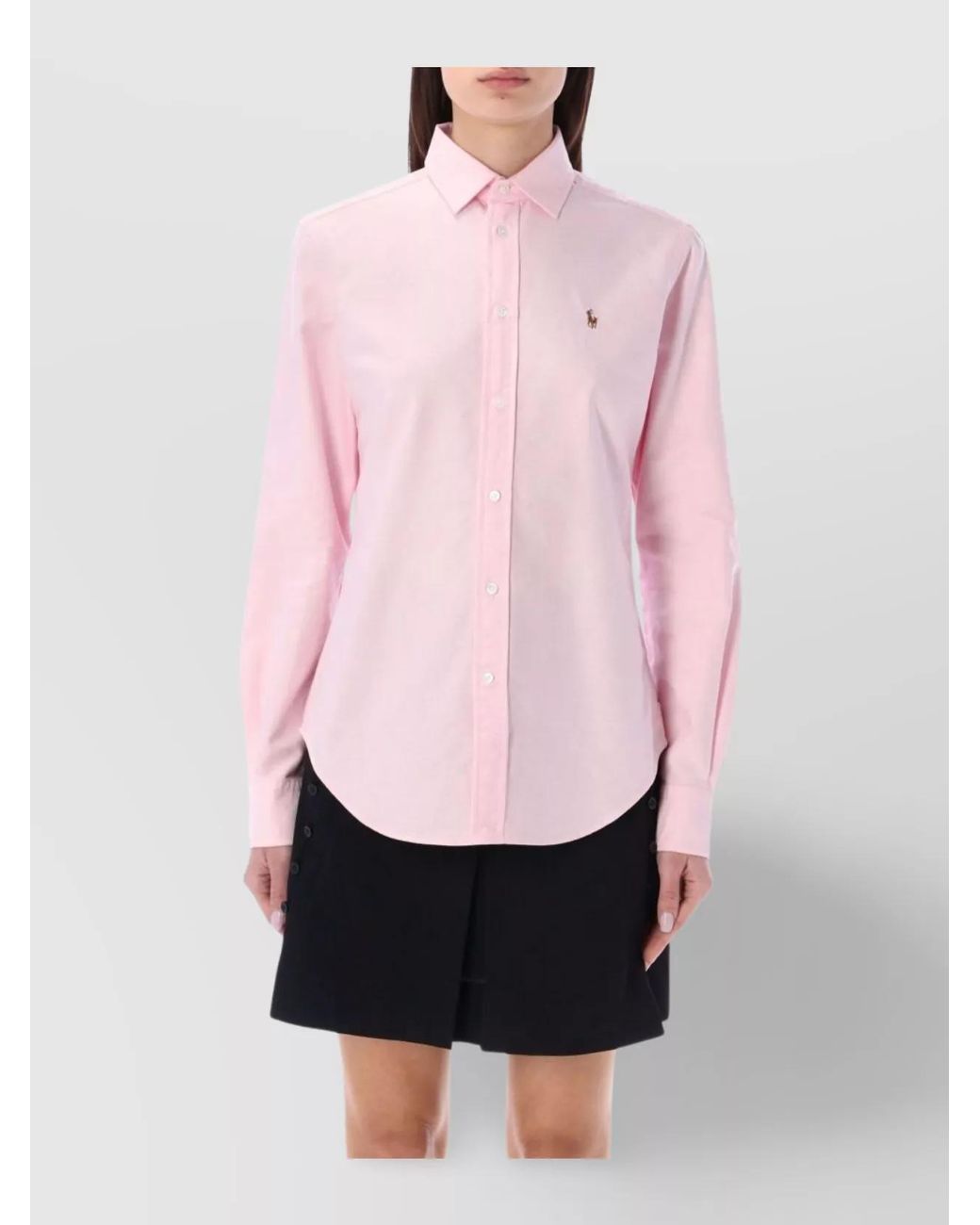 Polo Ralph Lauren Pink Oxford Cotton Classic Shirt