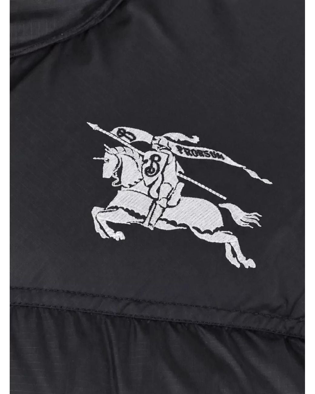 Burberry Black Down Puffer Jacket for men