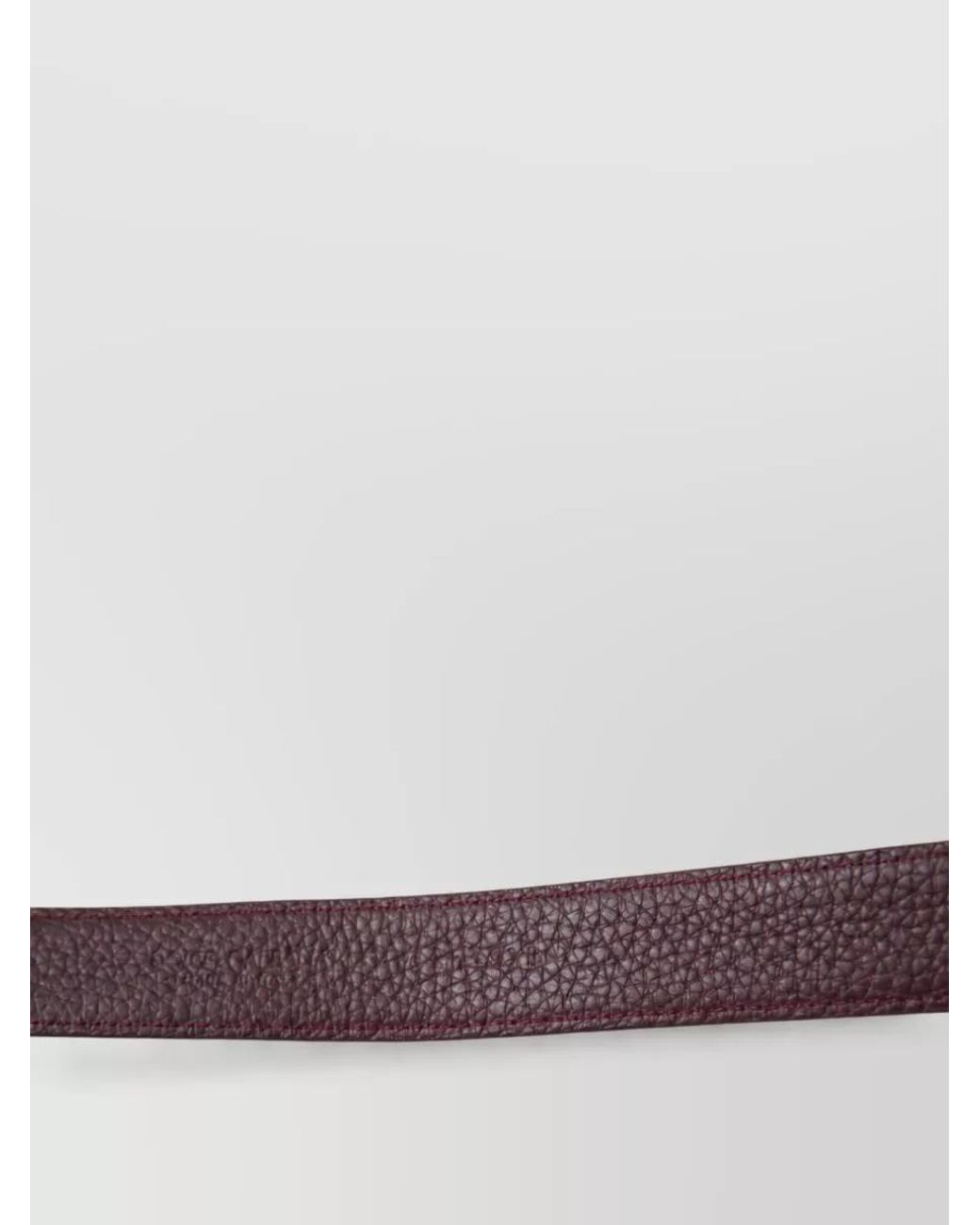 Dolce & Gabbana Gray Leather Belt
