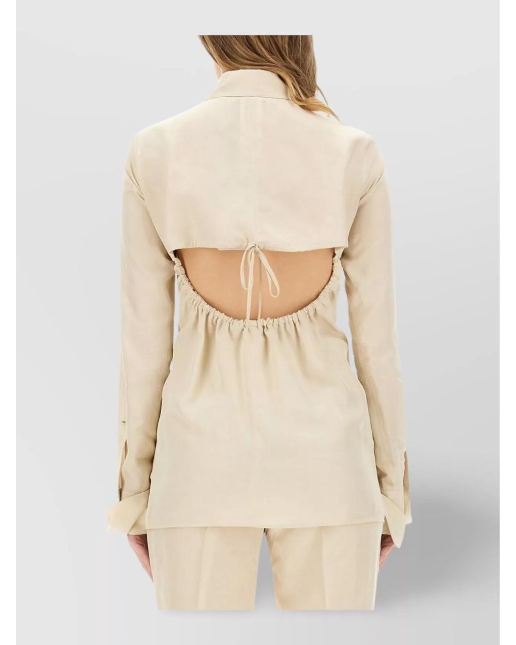 Sportmax Natural Slim-Fit Shirt