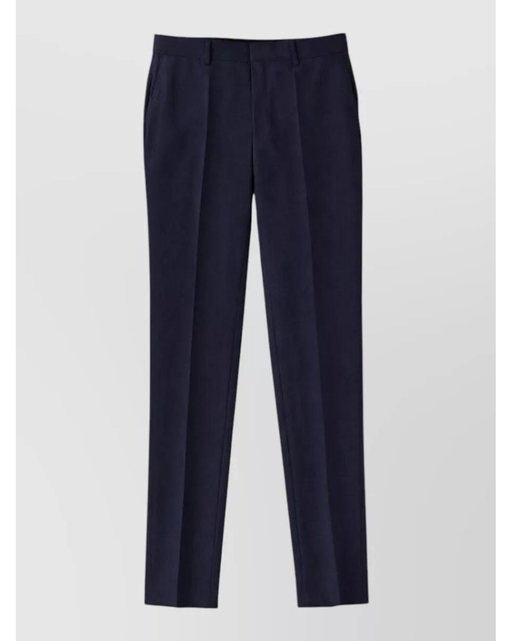 Boss Blue H-Genius-253 Slim-Fit Tailored Trousers for men