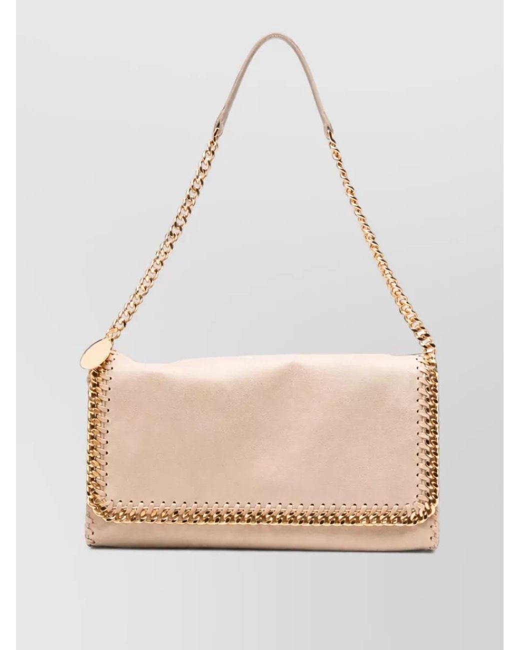 Stella McCartney Natural Falabella Clutch Bag