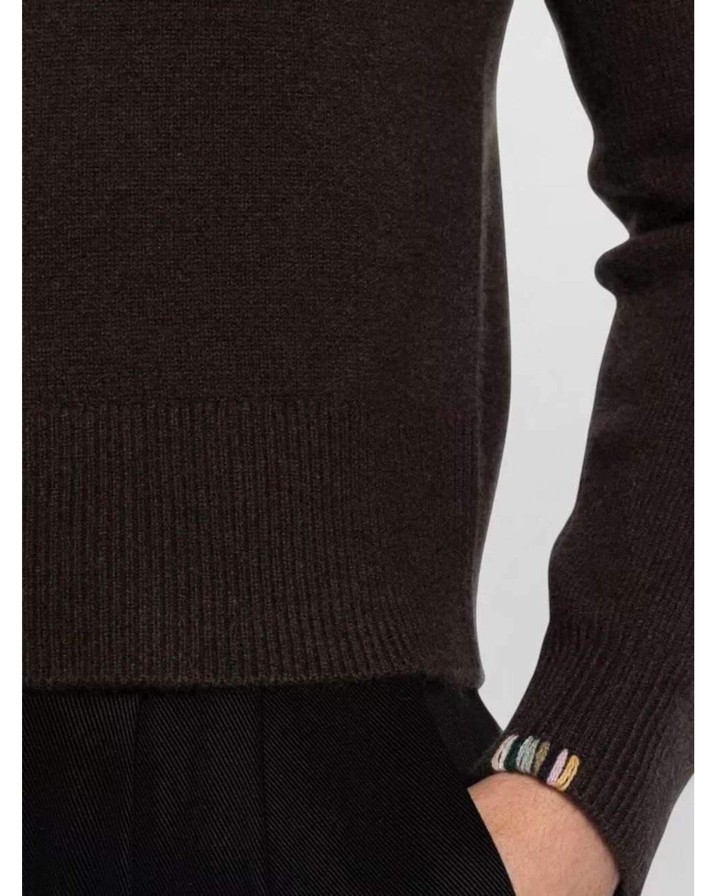 Extreme Cashmere Black Cashmere Fine-Knit Crewneck Sweater
