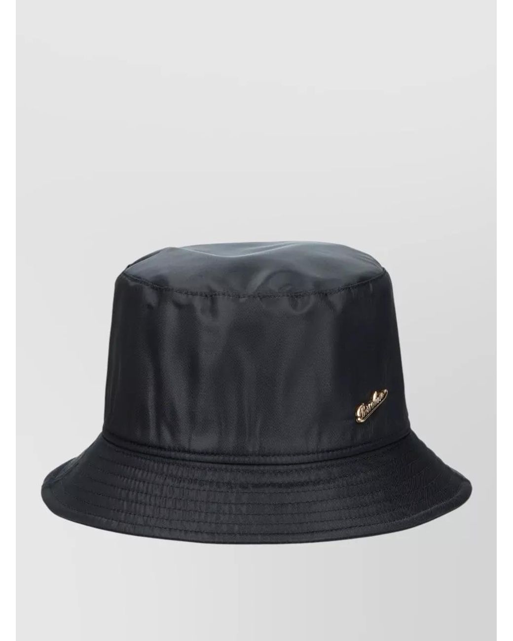 Borsalino Black Morgan Rain Bucket Hat