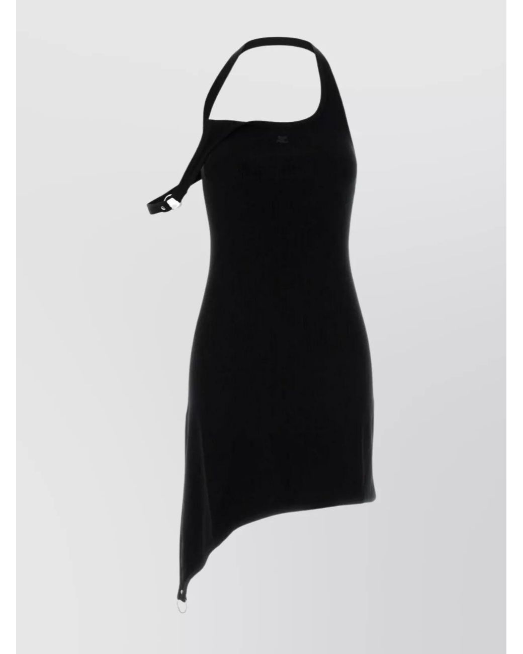 Courreges Black Mini Dress