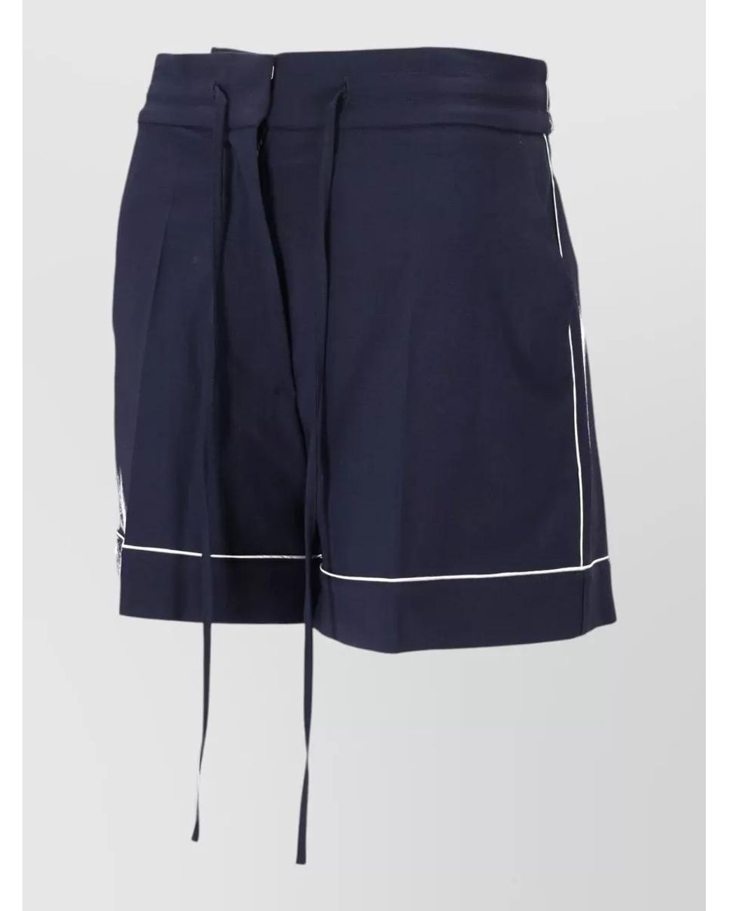 P.A.R.O.S.H. Blue Tailored Shorts