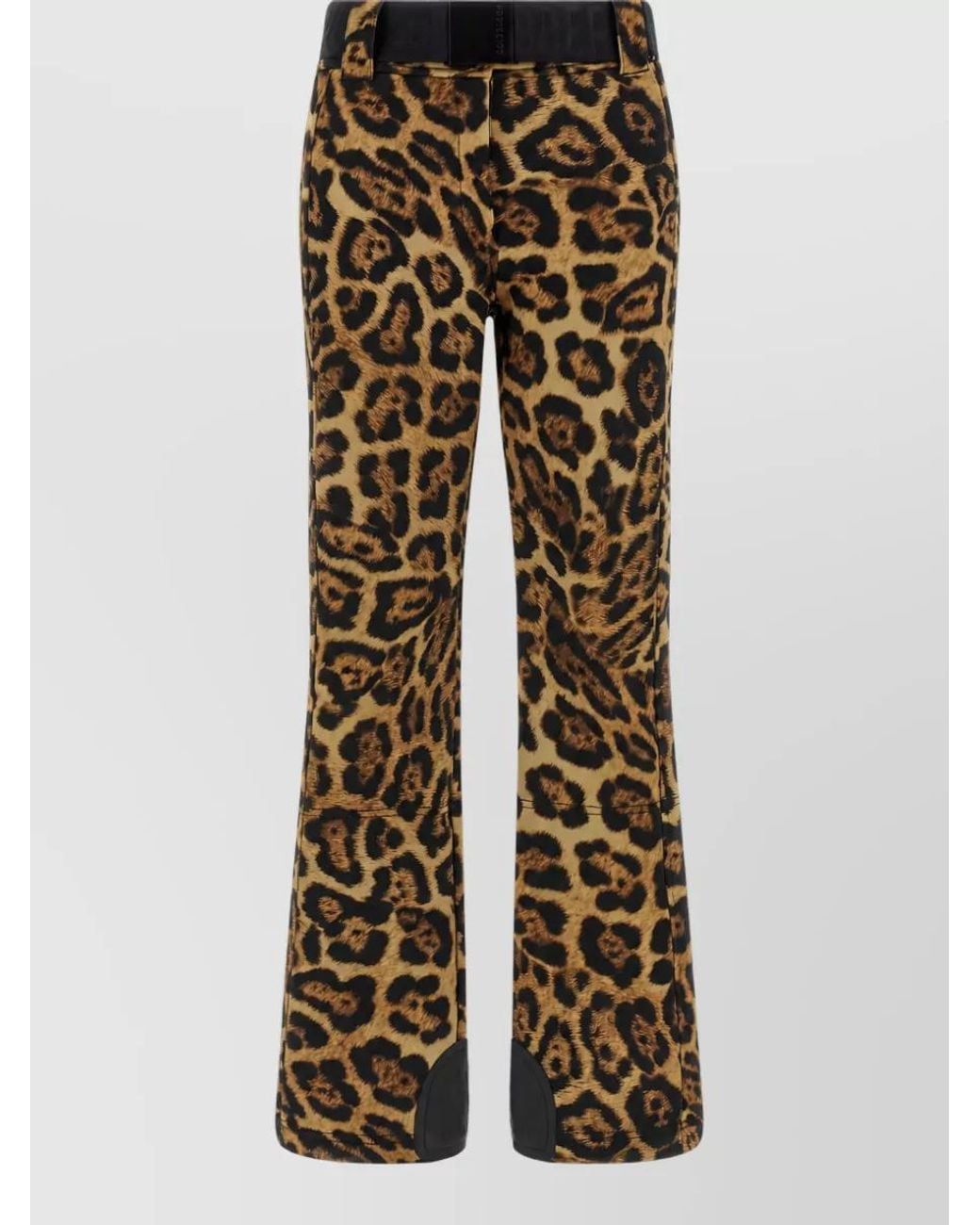 Goldbergh Metallic Animal-Print Slim-Fit Flared Ski Pants