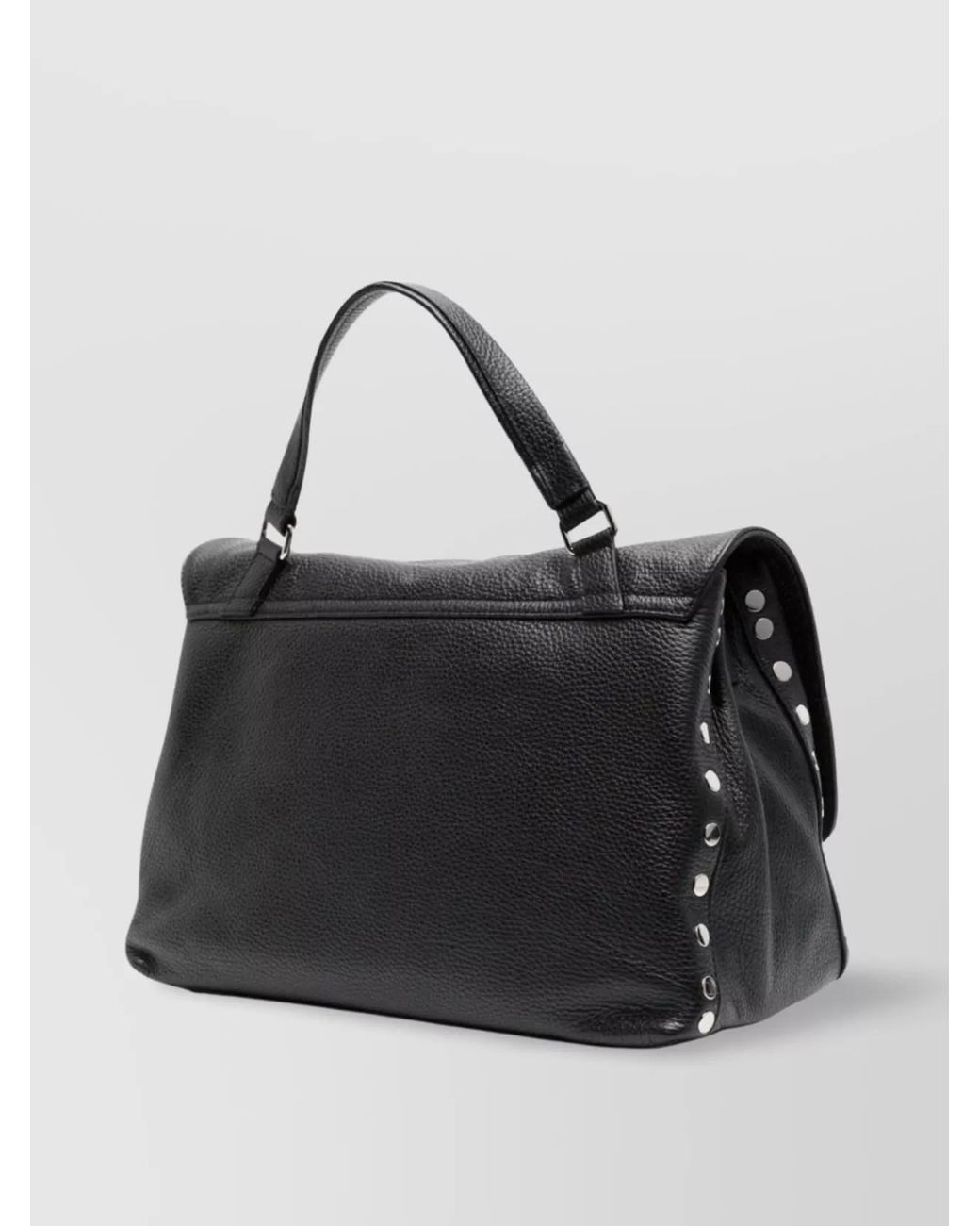 Zanellato Black Calf Leather Cross-Body Bag