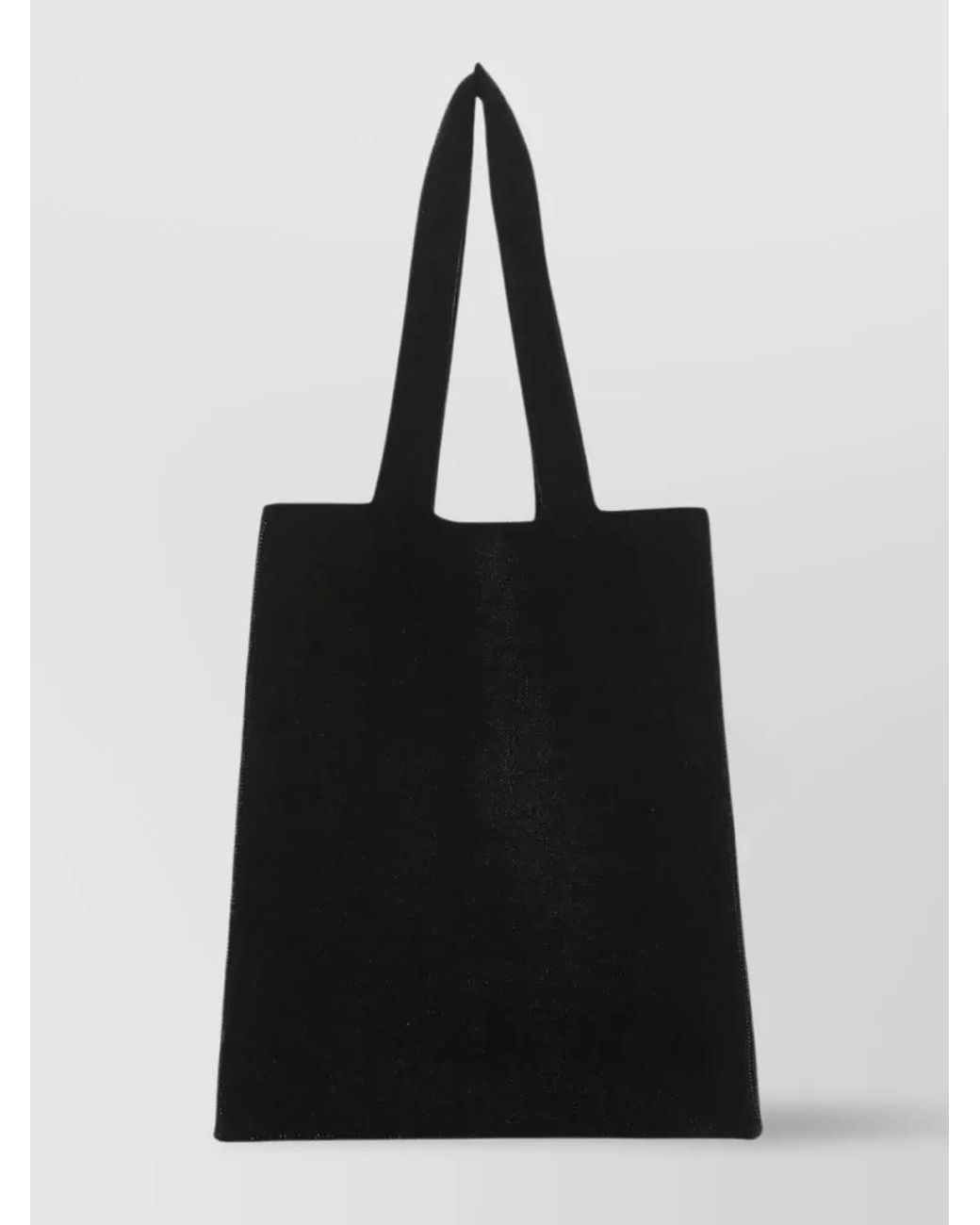 Palm Angels Black Logo Tote Bag for men