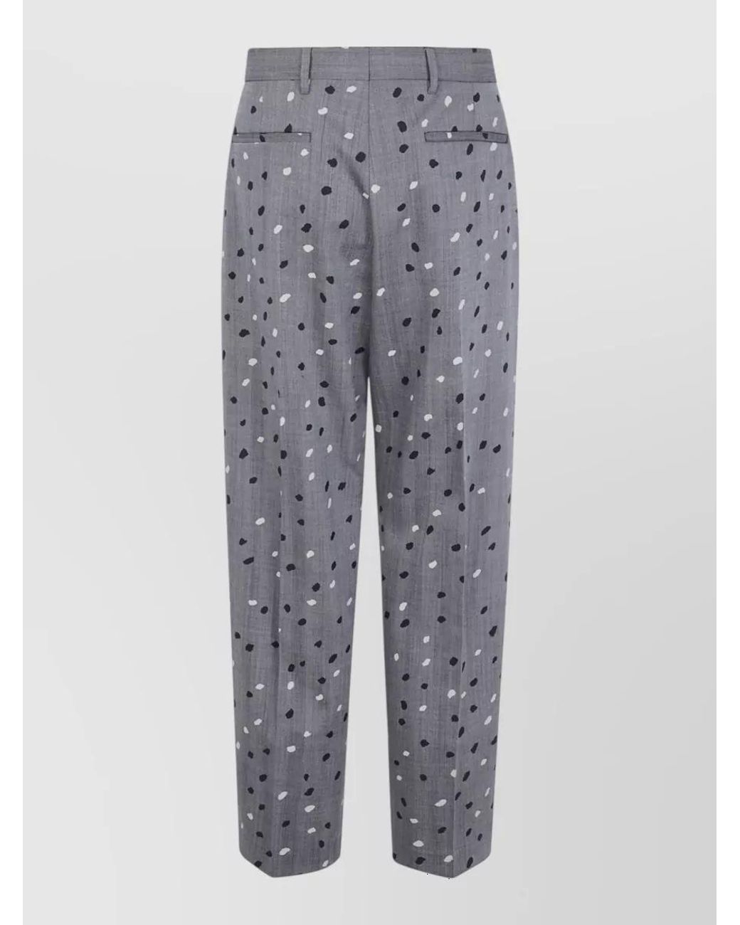 Paul Smith Gray Wool Tailored Trousers for men