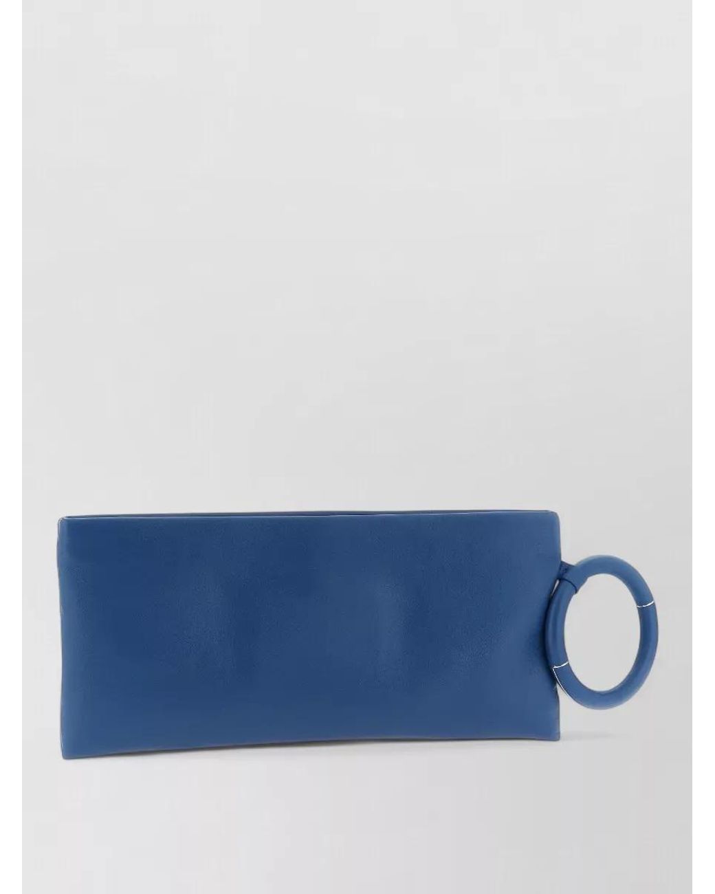Tom Ford Blue Leather Clutch Bag
