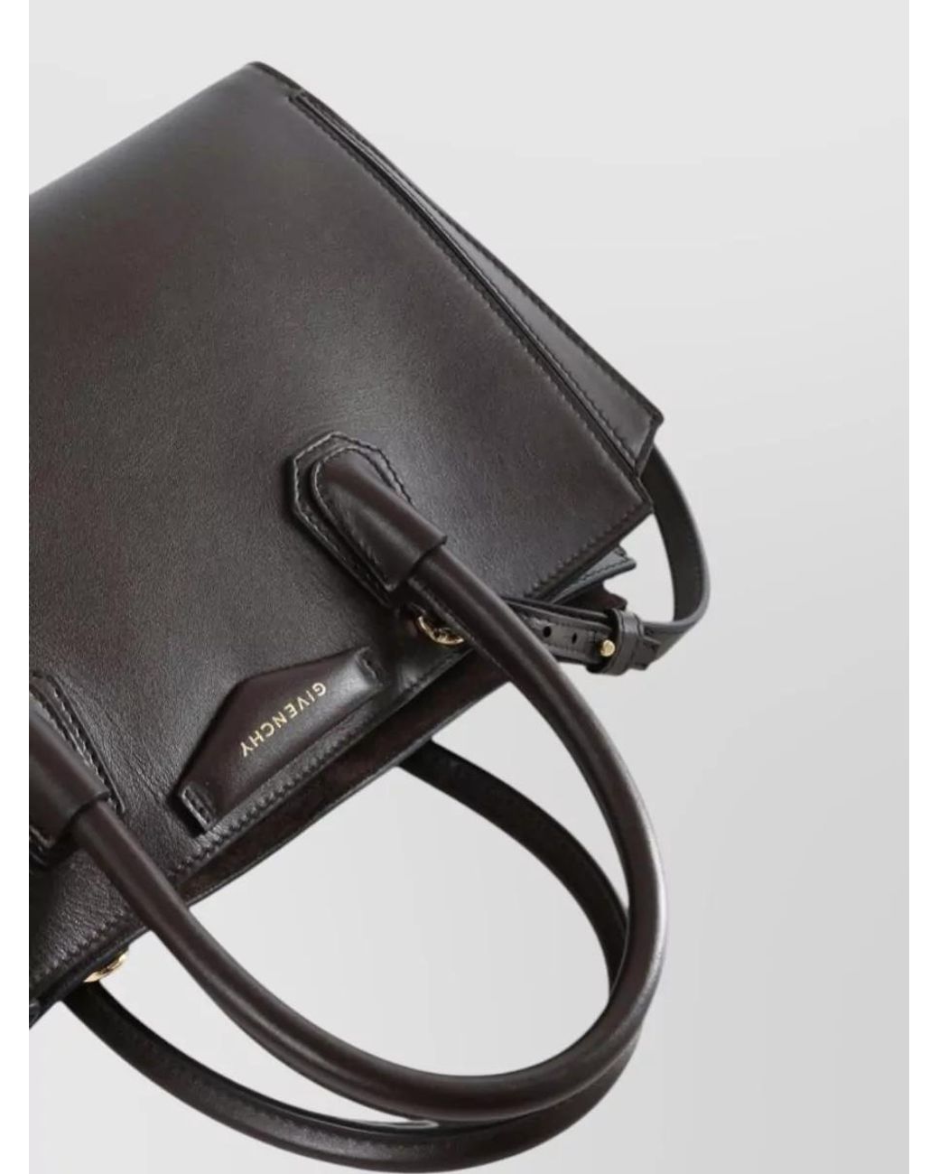 Givenchy Black Antigona Small Leather Shoulder Bag