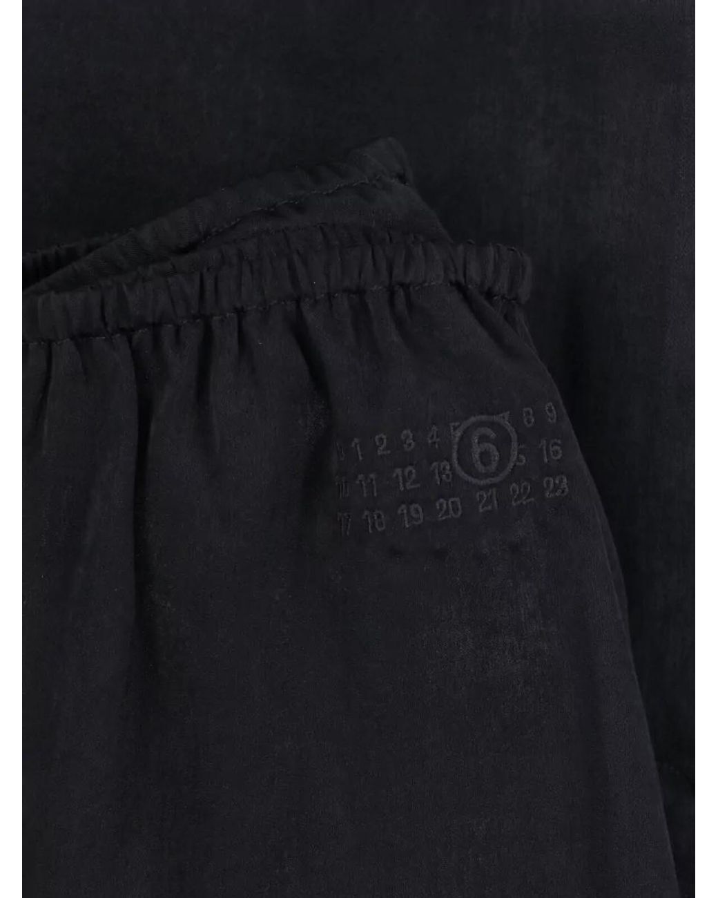 MM6 by Maison Margiela Blue Knee-Length A-Line Skirt
