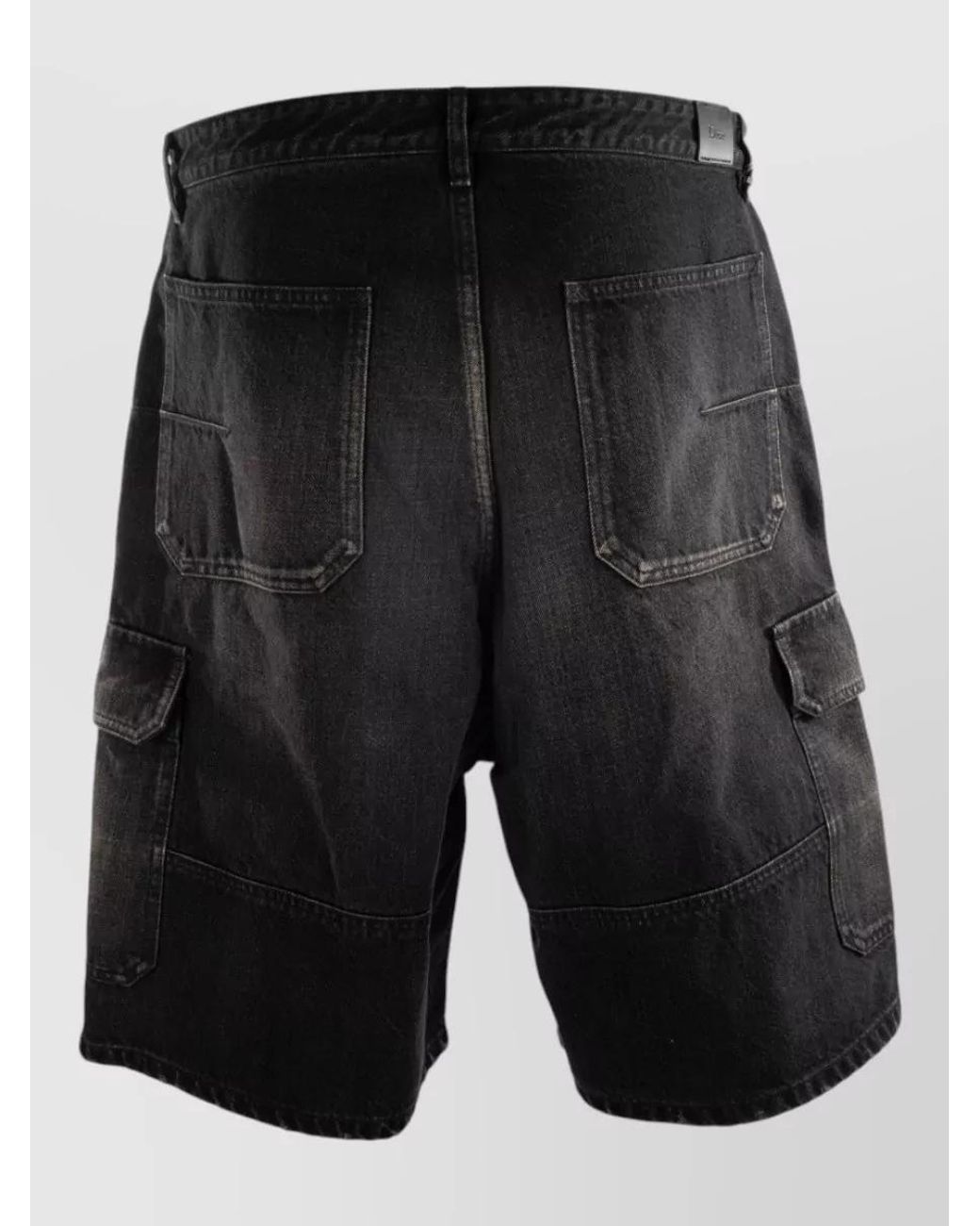 Dior Black Denim Shorts for men
