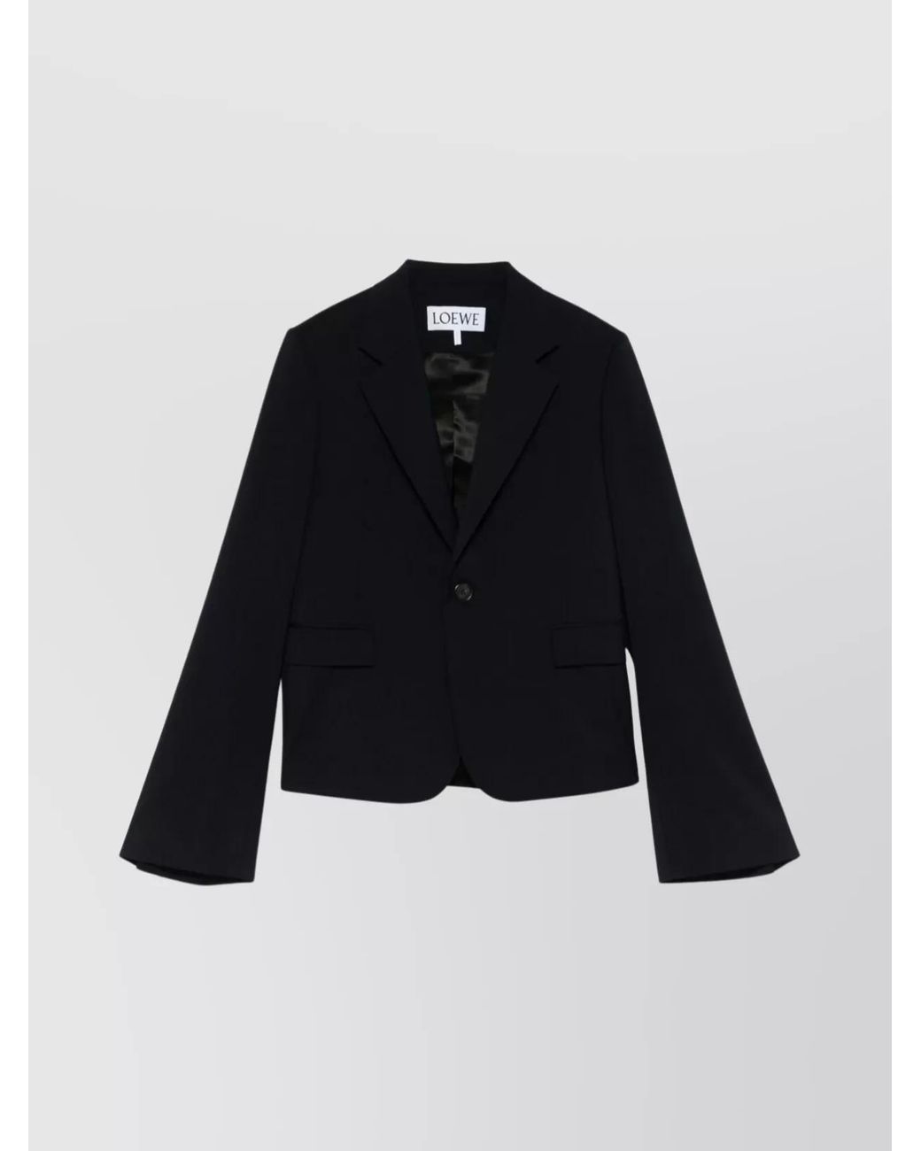 Loewe Blue Wool Single-Breasted Blazer