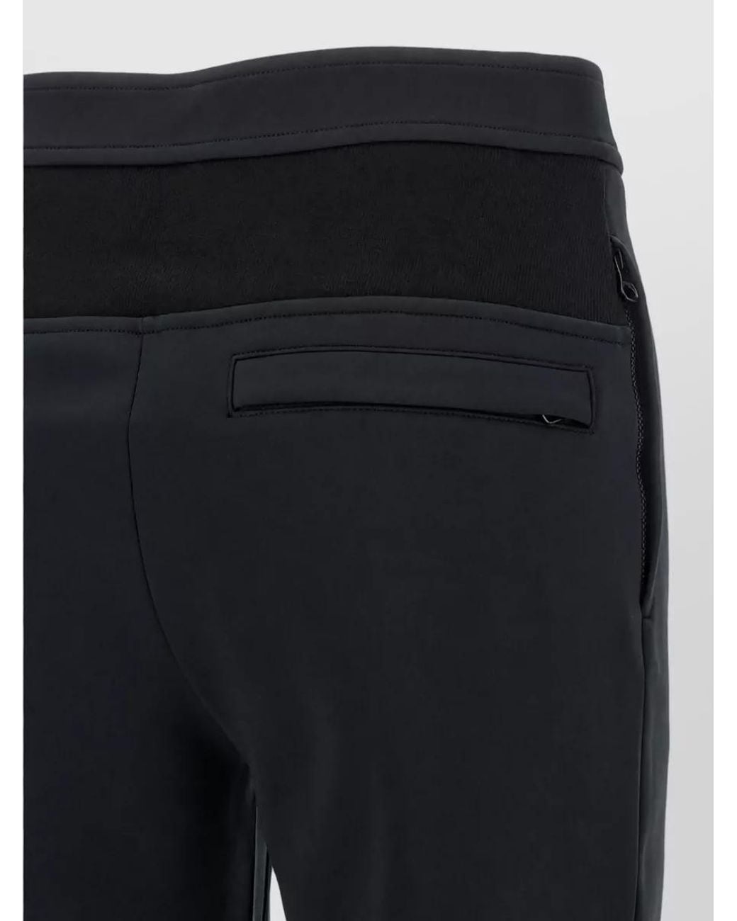 Courreges Black High-Rise Stirrup Leggings