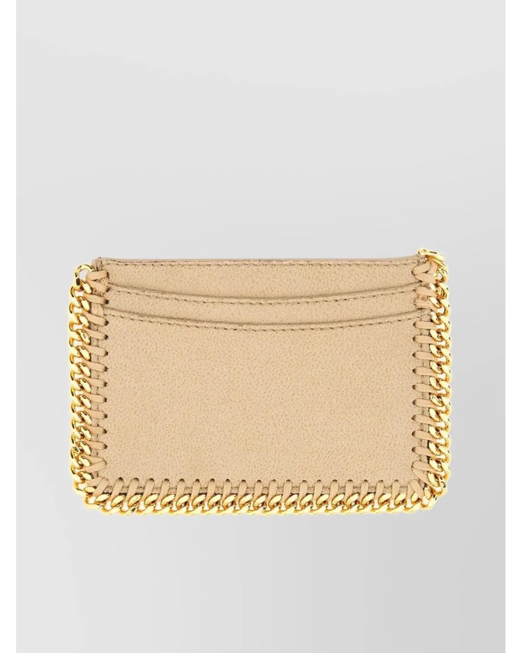 Stella McCartney Natural Falabella Cardholder