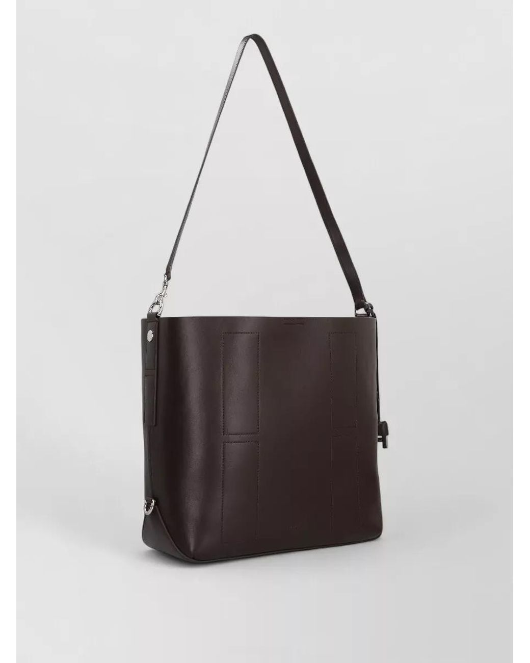 Hogan Multicolor H-Hobo Medium Leather Shoulder Bag