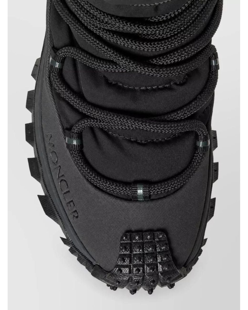 Moncler Black Trailgrip Apres High Snow Boots