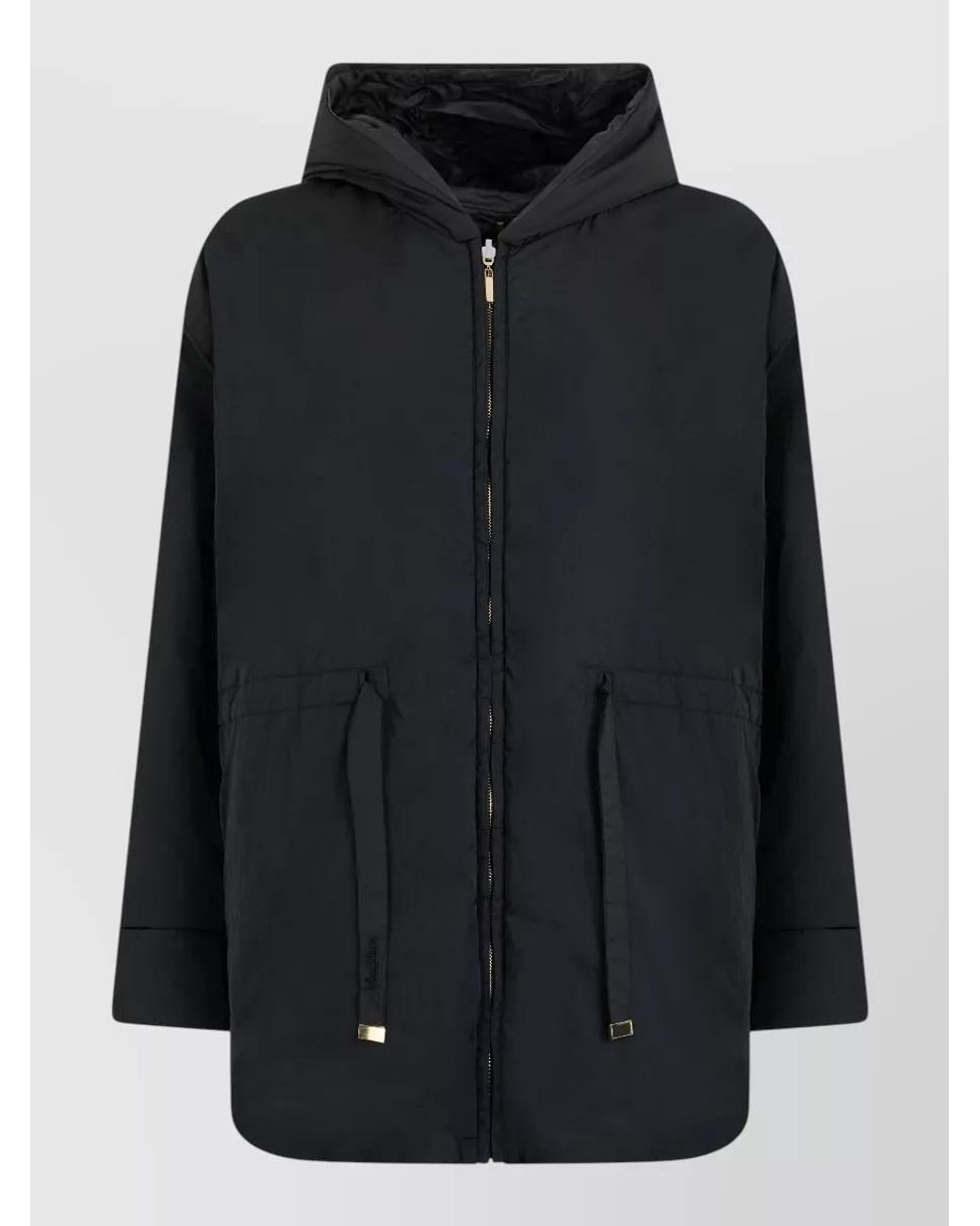 Max Mara Black Camel Puffer Jacket