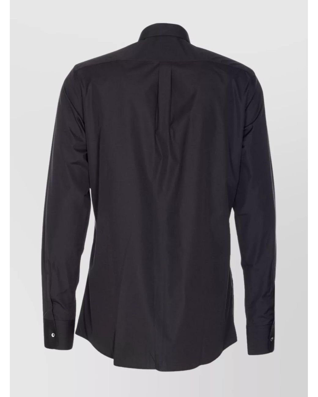 Dolce & Gabbana Blue Slim-Fit Cotton Shirt for men