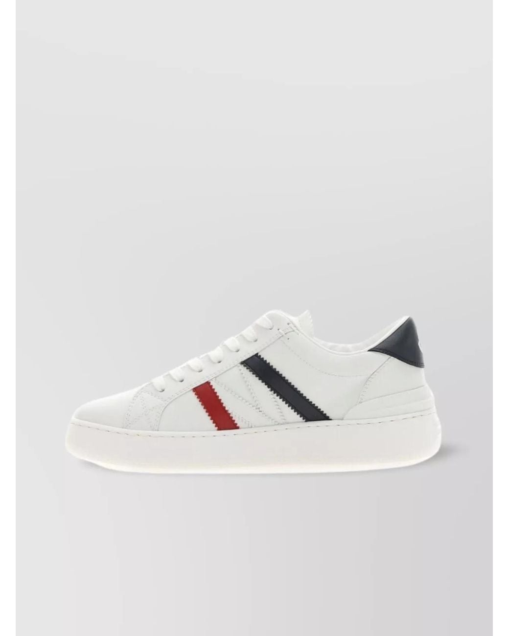 Moncler White Monaco M Sneakers