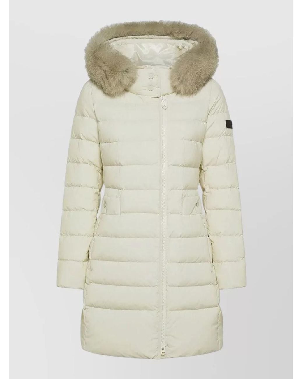 Peuterey Natural Quilted Down Puffer Jacket