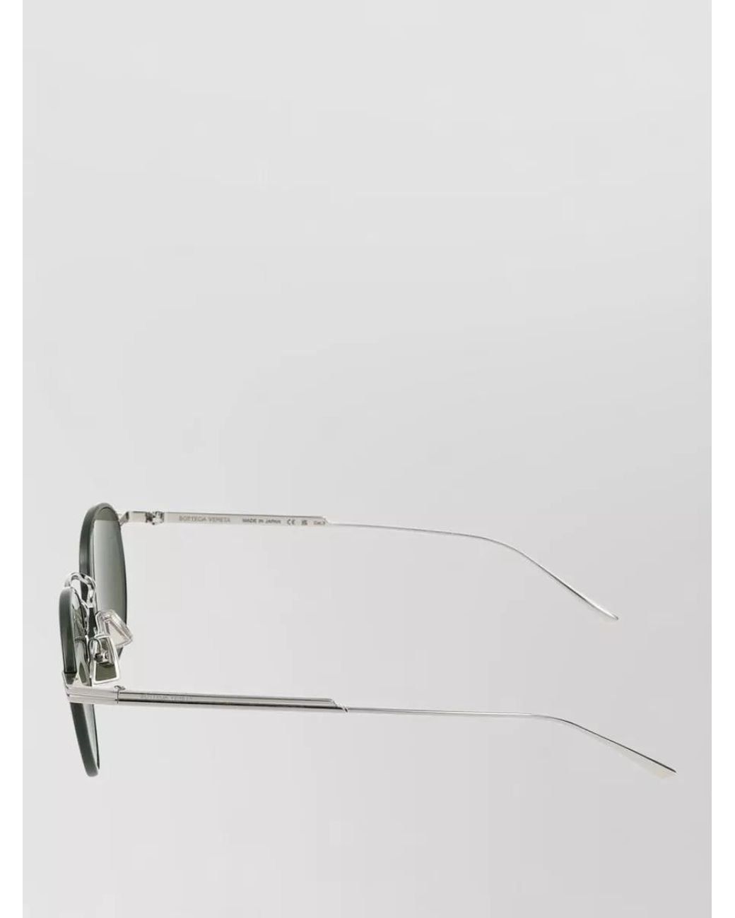 Bottega Veneta Green Metal Sunglasses for men