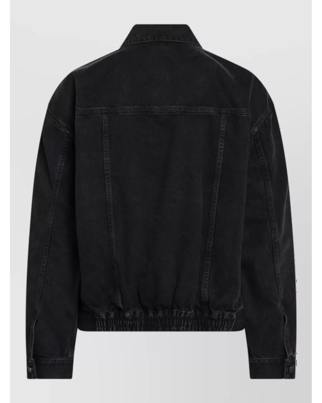 Saint Laurent Black Denim Trucker Jacket for men