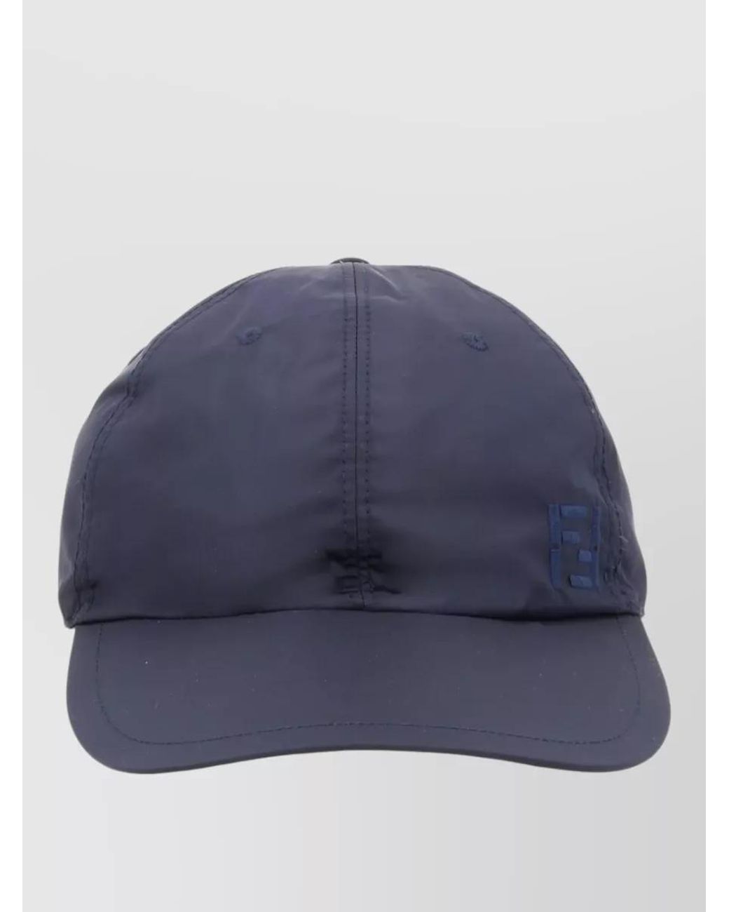 Fendi Blue Logo Baseball Cap for men