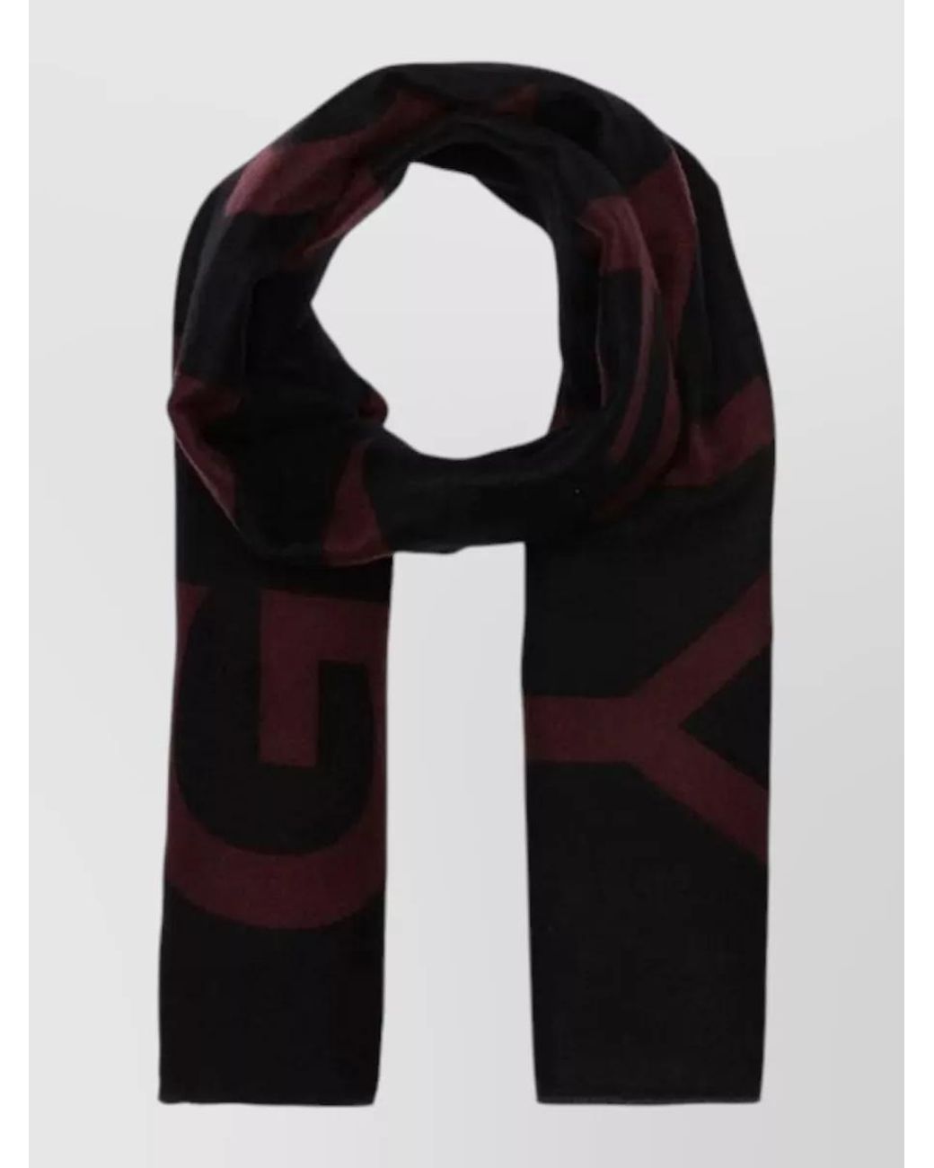 Givenchy Black Virgin Wool Scarf for men