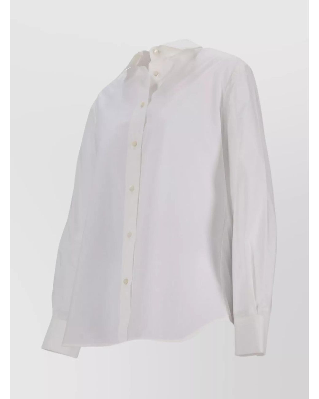 P.A.R.O.S.H. White Cotton Shirt