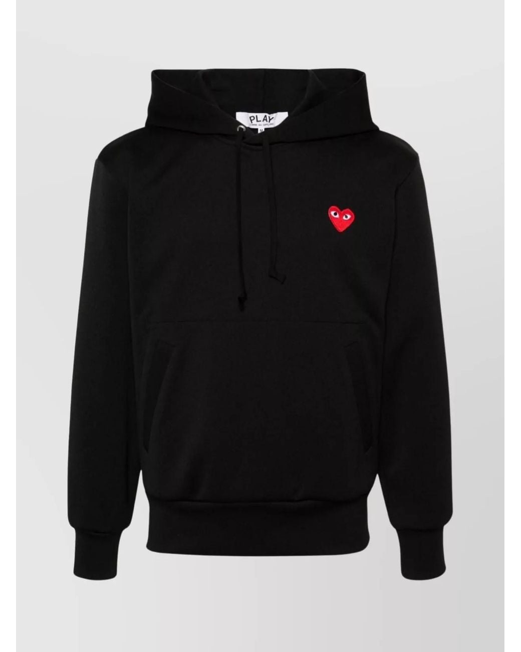 Comme des Garçons Black Logo Cotton Hoodie