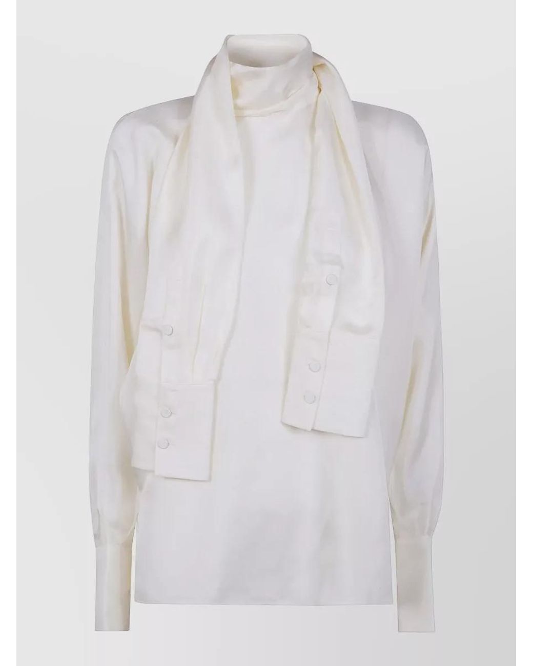 Rohe White Silk Blouse