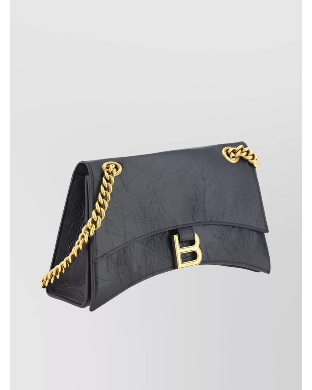 Balenciaga Blue Crush Small Leather Shoulder Bag