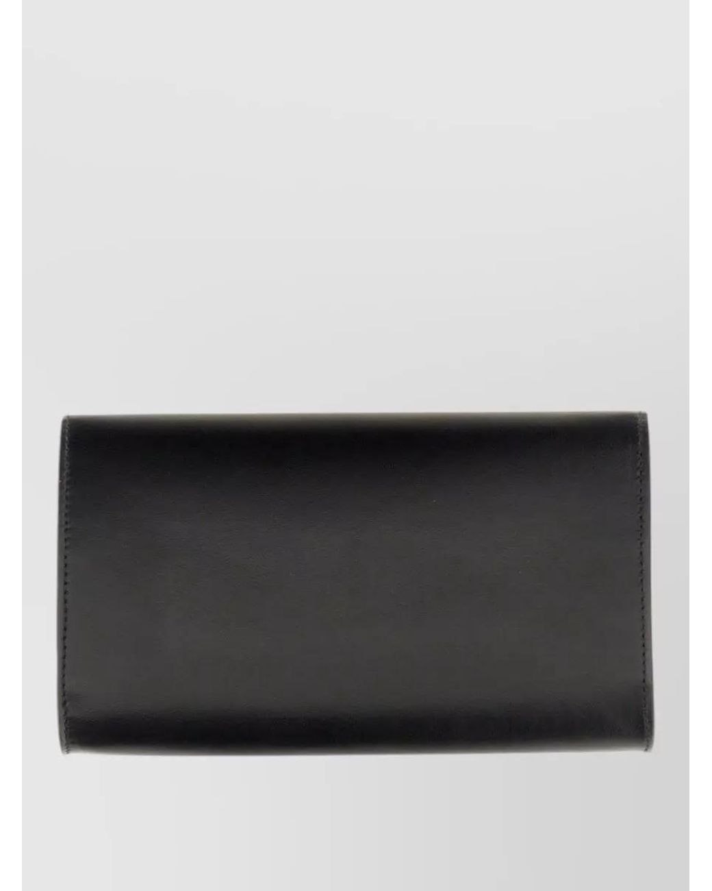 N°21 Black Leather Chain Wallet