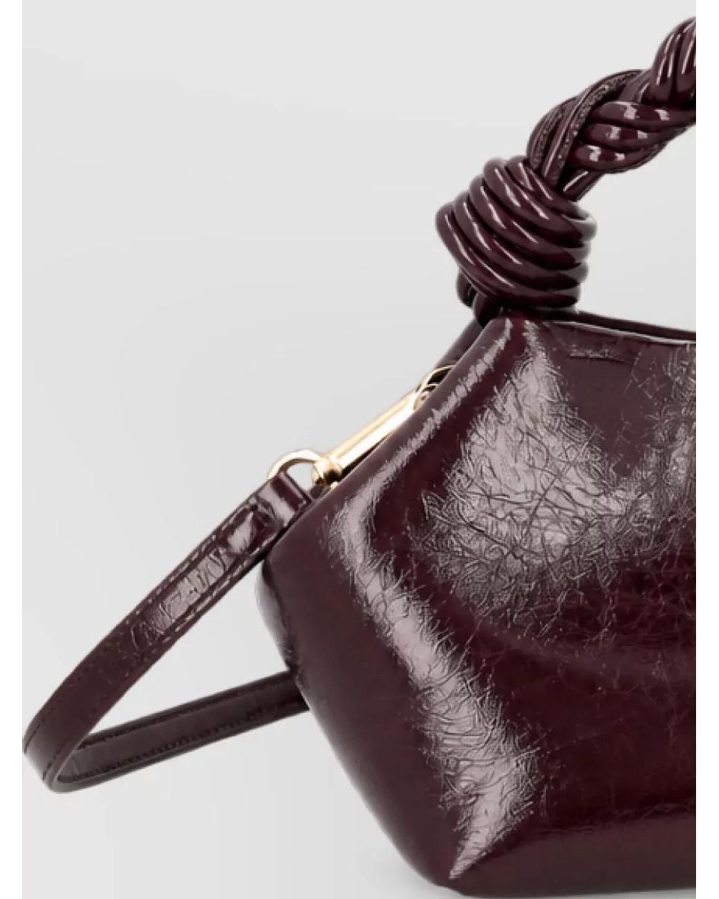 Ganni Purple Bou Small Shoulder Bag