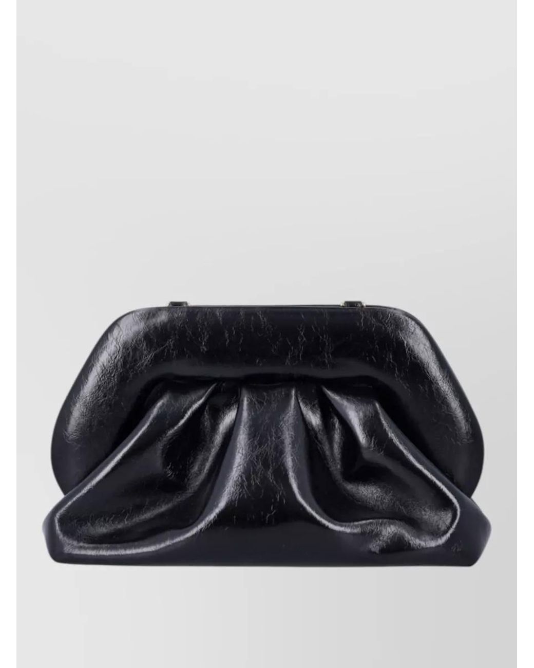 THEMOIRÈ Black Bios Medium Clutch Bag
