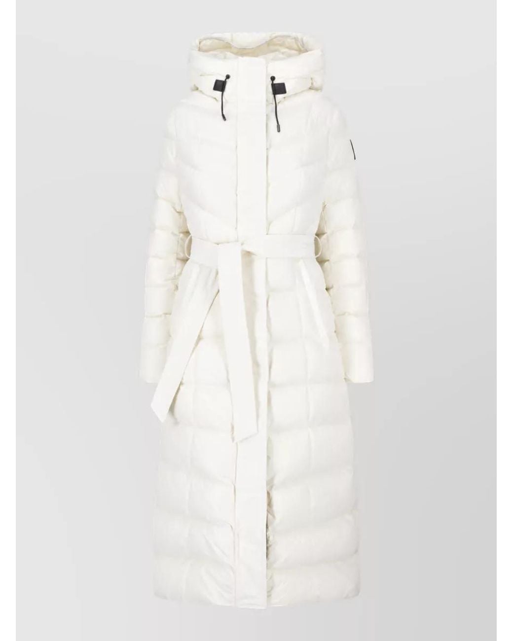 Mackage White Recycled Nylon Parka Coat