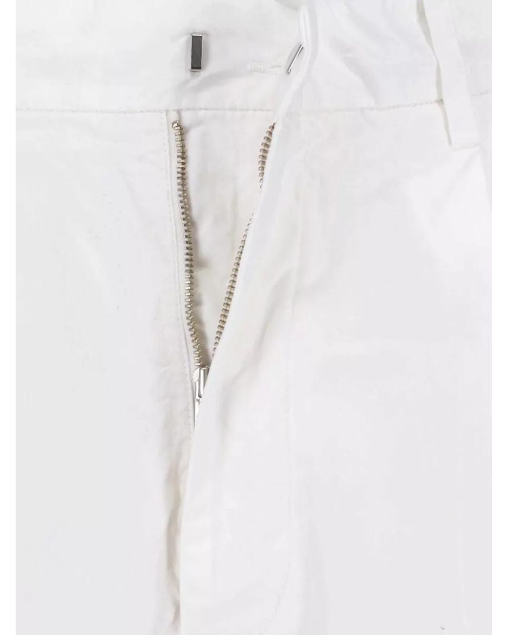 Auralee White Straight-Leg Tailored Shorts for men