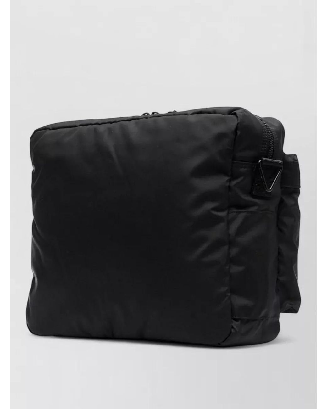 Porter-Yoshida and Co Black Nylon Force Shoulder Bag for men