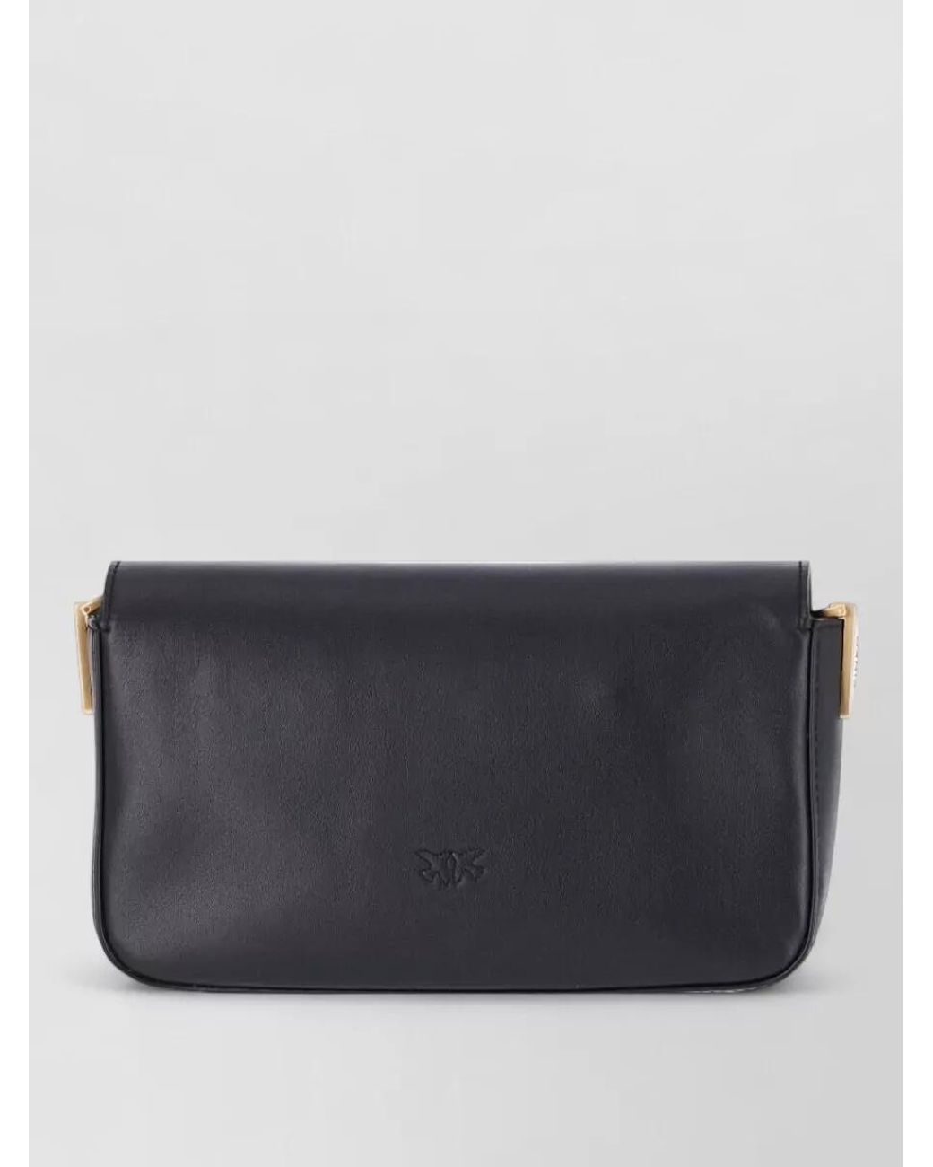 Pinko Blue Love Bag Leather Shoulder Bag