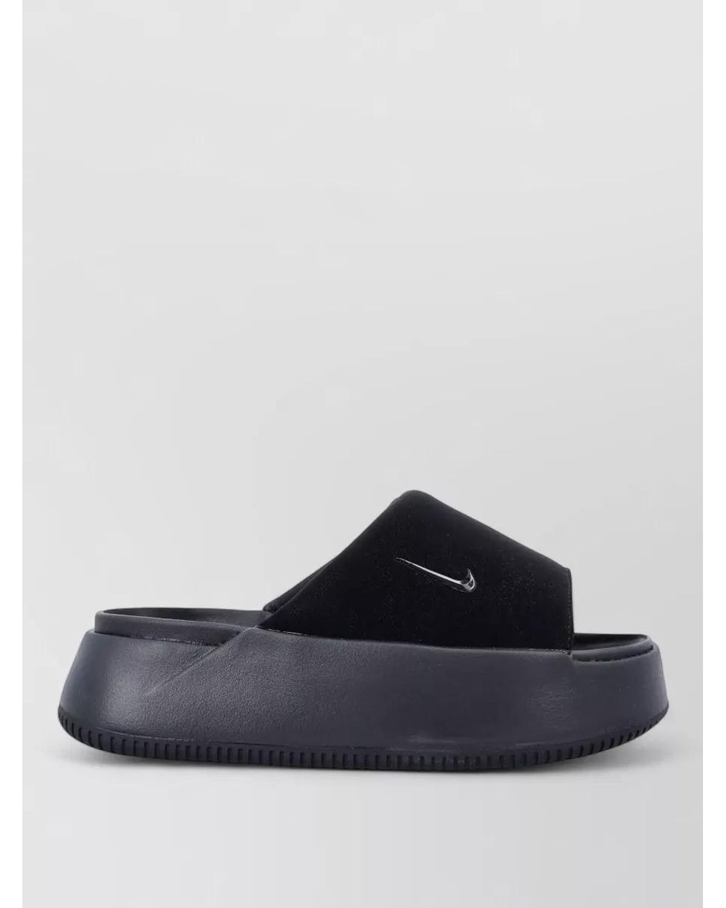 Nike Blue Rubber Slides