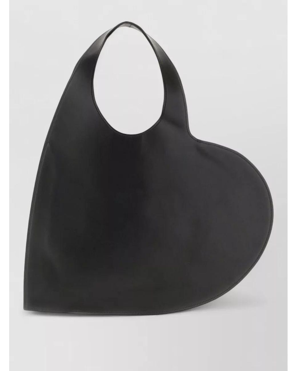 Coperni Black Heart Leather Shoulder Bag
