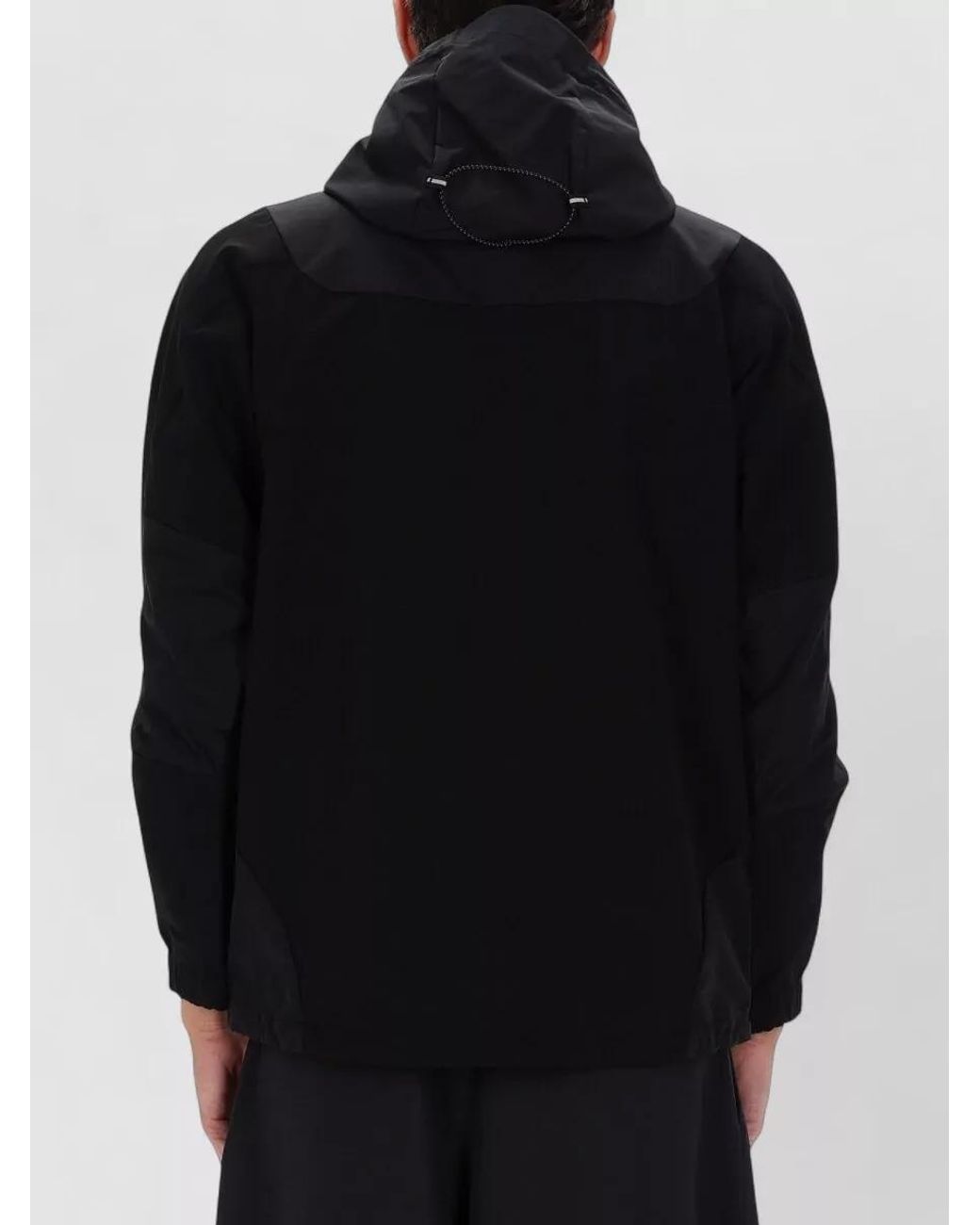 And Wander Black Hooded Jacket for men