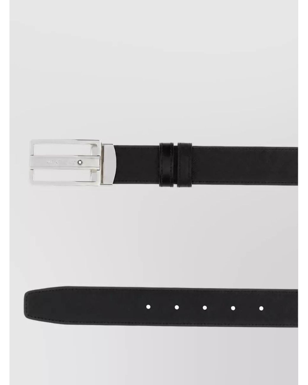 Montblanc Multicolor Leather Reversible Belt for men