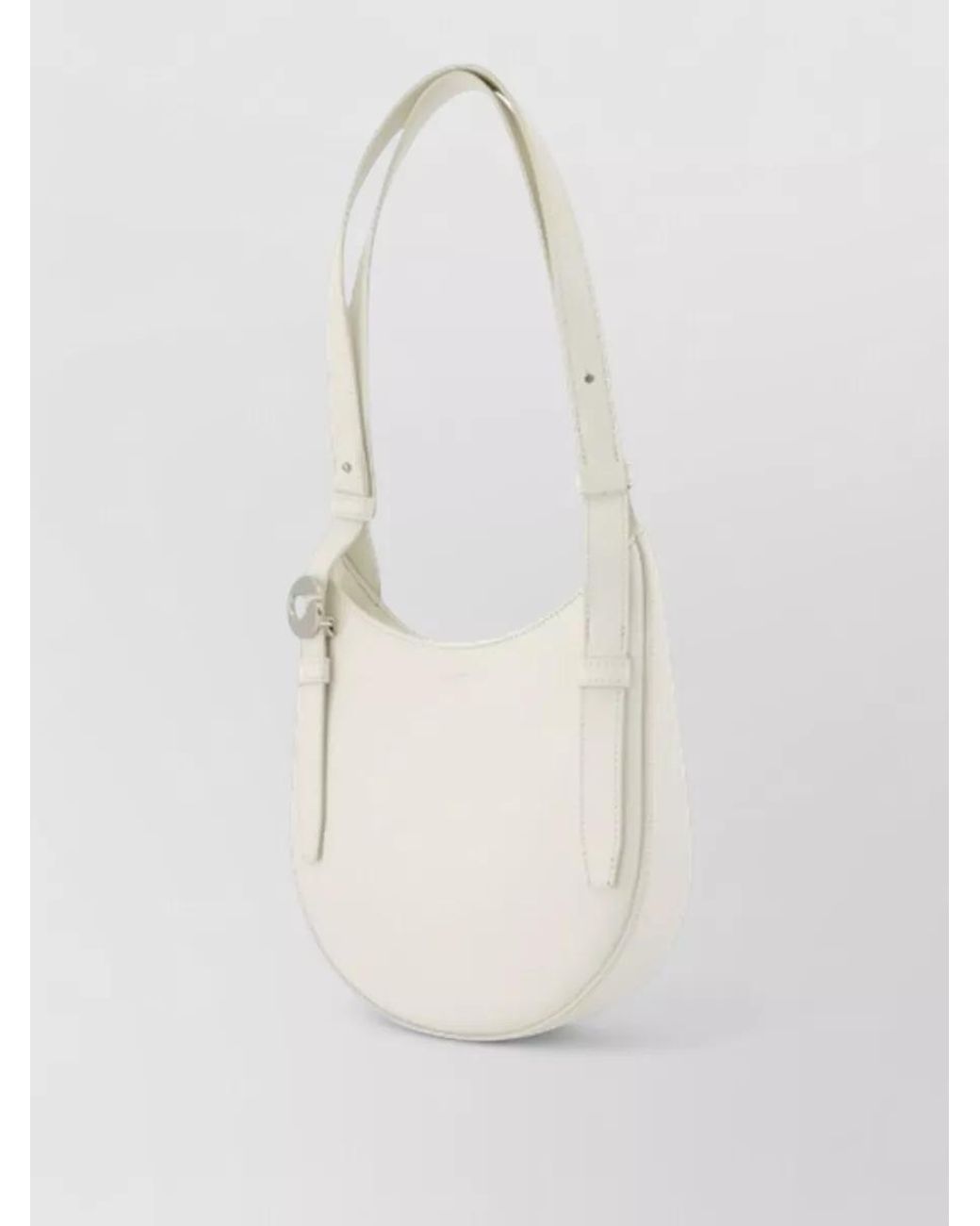 Coperni White Belt Mini Leather Crossbody Bag