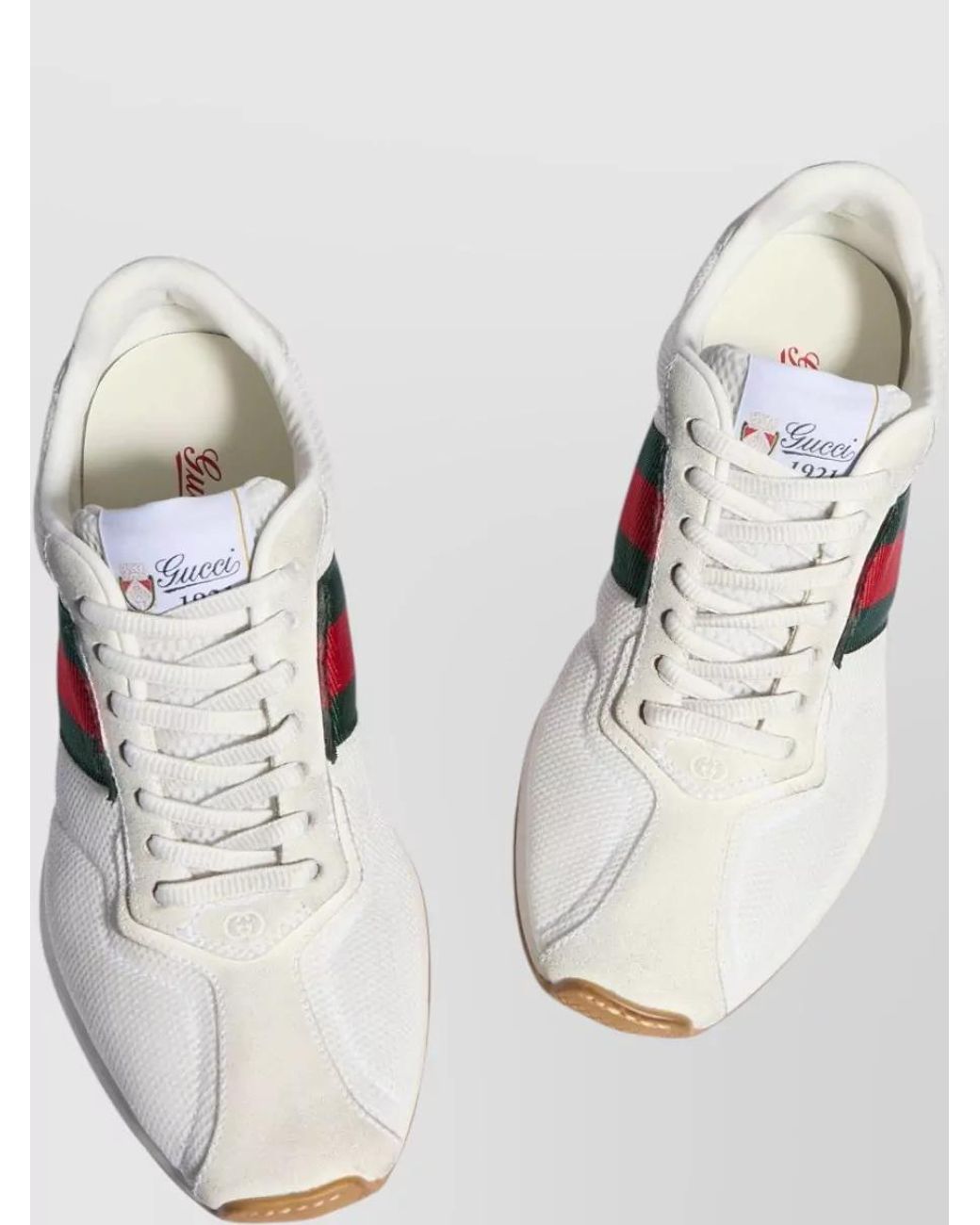 Gucci Multicolor Leather Low-Top Sneakers