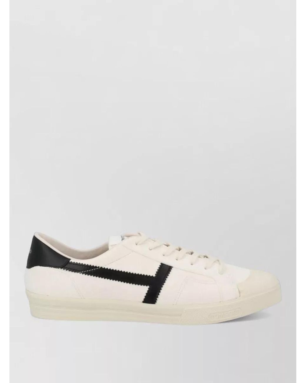 Tom Ford Natural Leather Low-Top Sneakers for men